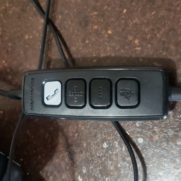 Plantronics Audio 628 USB PC Stereo Noise Cancelling Wired Mic Headset - Picture 3 of 5